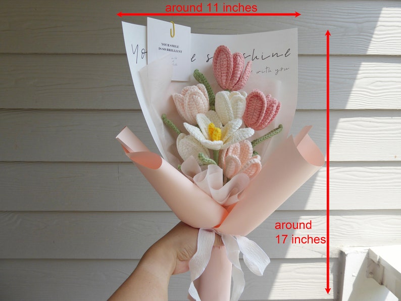 Hand made pipe cleaner gifting flowers